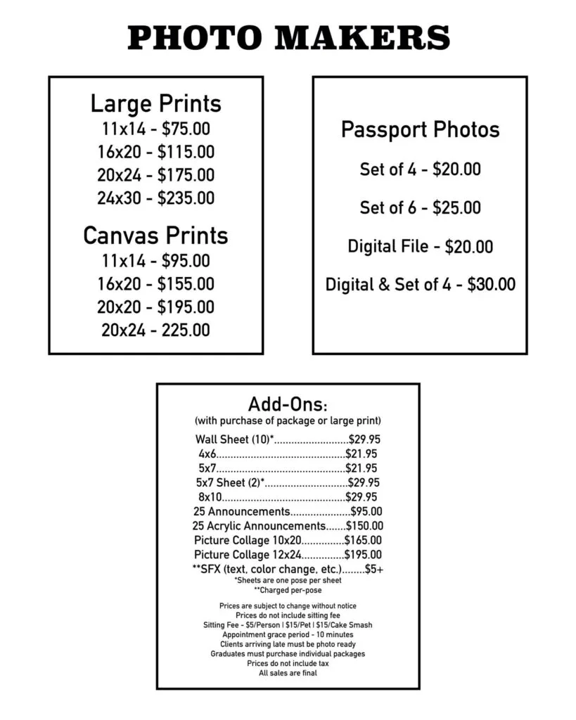 Prices
